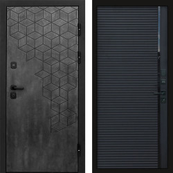 Входная дверь Termo-Door Спейс Бетон Патина - Porte black