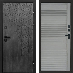 Входная дверь Termo-Door Спейс Бетон Патина - Porte Grey софт