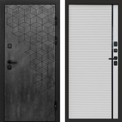 Входная дверь Termo-Door Спейс Бетон Патина - Porte white