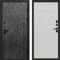 Входная дверь Termo-Door Спейс Бетон Патина - Престиж бежевый матовый