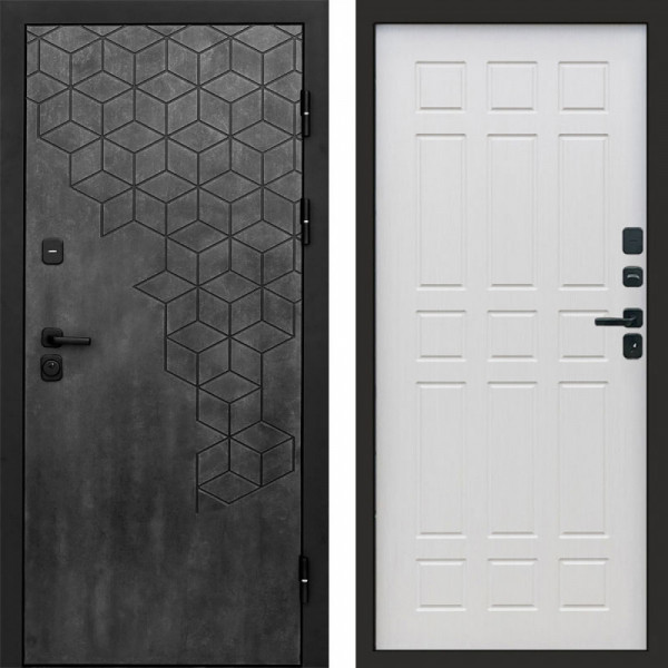 Входная дверь Termo-Door Спейс Бетон Патина - Спарта лиственница