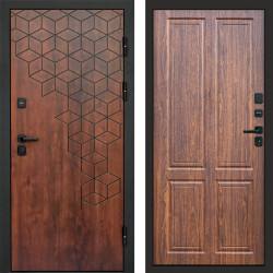 Входная дверь Termo-Door Спейс Дуб Патина - Без серии Орех стандарт