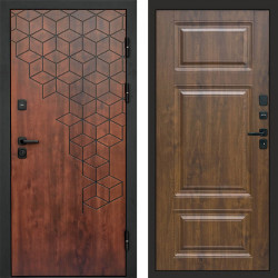 Входная дверь Termo-Door Спейс Дуб Патина - Лион Дуб