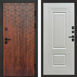 Входная дверь Termo-Door Спейс Дуб Патина - Мадрид Лиственница