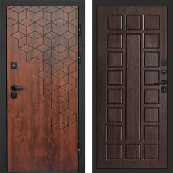 Входная дверь Termo-Door Спейс Дуб Патина - Престиж венге