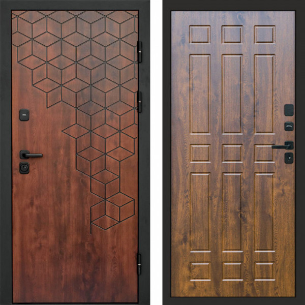 Входная дверь Termo-Door Спейс Дуб Патина - Спарта дуб