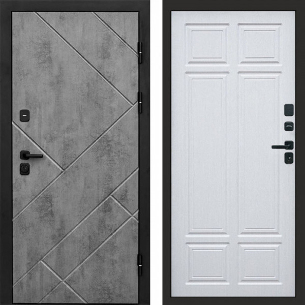 Входная дверь Termo-Door Стоун Бетон - Без серии Лиственница премиум