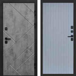 Входная дверь Termo-Door Стоун Бетон - Flat Grey софт