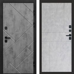 Входная дверь Termo-Door Стоун Бетон - Горизонт бетон светлый