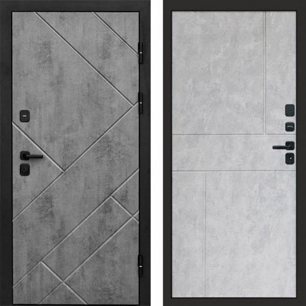 Входная дверь Termo-Door Стоун Бетон - Горизонт бетон светлый