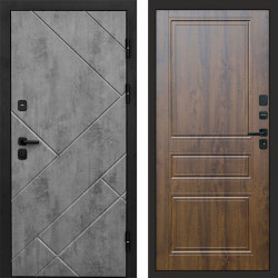 Входная дверь Termo-Door Стоун Бетон - Классика дуб