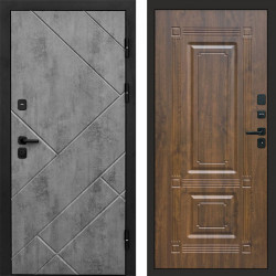 Входная дверь Termo-Door Стоун Бетон - Мадрид Дуб
