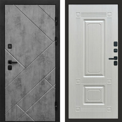 Входная дверь Termo-Door Стоун Бетон - Мадрид Лиственница