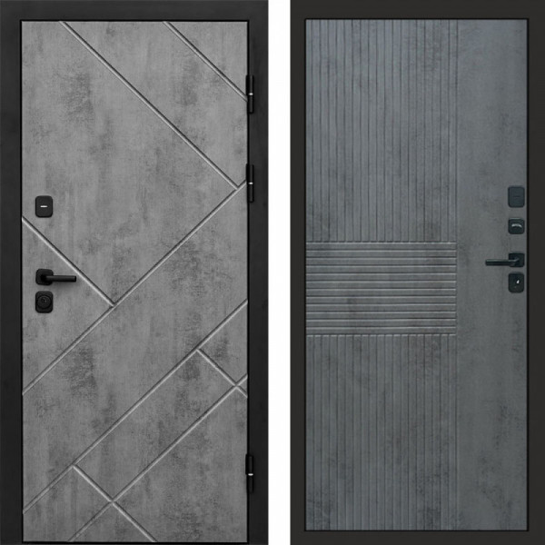 Входная дверь Termo-Door Стоун Бетон - Мастино Бетон темный