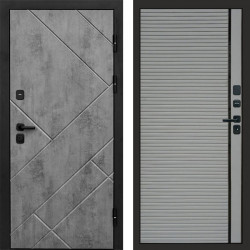 Входная дверь Termo-Door Стоун Бетон - Porte Grey софт