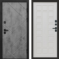 Входная дверь Termo-Door Стоун Бетон - Престиж бежевый матовый