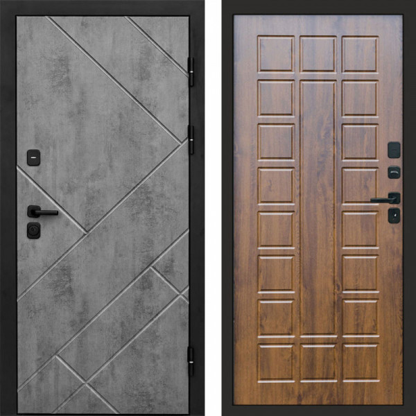 Входная дверь Termo-Door Стоун Бетон - Престиж дуб