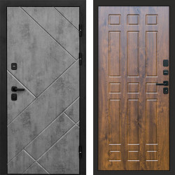 Входная дверь Termo-Door Стоун Бетон - Спарта дуб