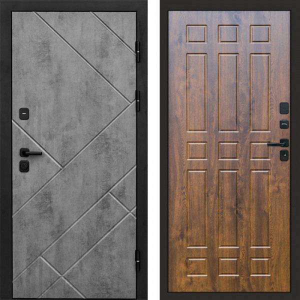 Входная дверь Termo-Door Стоун Бетон - Спарта дуб