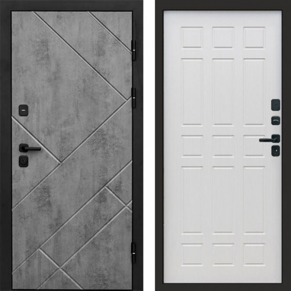 Входная дверь Termo-Door Стоун Бетон - Спарта лиственница