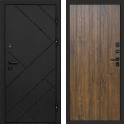 Входная дверь Termo-Door Стоун Блэк - Flat Дуб