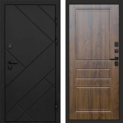 Входная дверь Termo-Door Стоун Блэк - Классика дуб