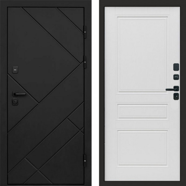 Входная дверь Termo-Door Стоун Блэк - Классика лиственница