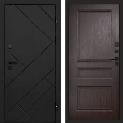 Входная дверь Termo-Door Стоун Блэк - Классика венге