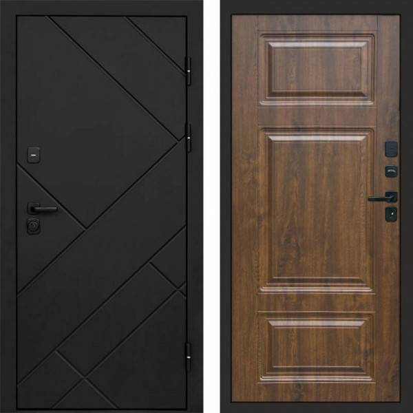 Входная дверь Termo-Door Стоун Блэк - Лион Дуб