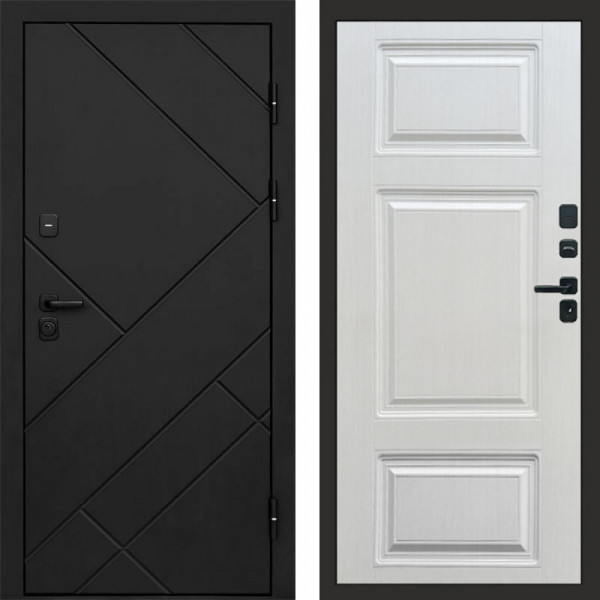 Входная дверь Termo-Door Стоун Блэк - Лион Лиственница