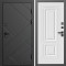 Входная дверь Termo-Door Стоун Блэк - Мадрид Белый софт