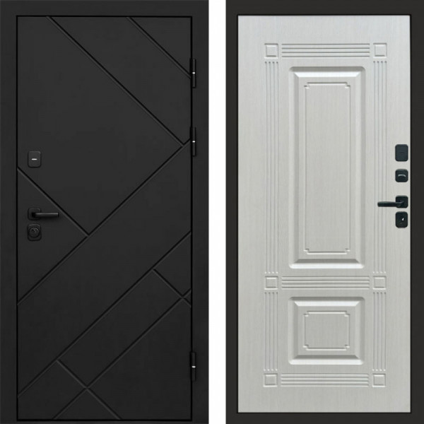 Входная дверь Termo-Door Стоун Блэк - Мадрид Лиственница