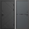 Входная дверь Termo-Door Стоун Блэк - Нео Графит