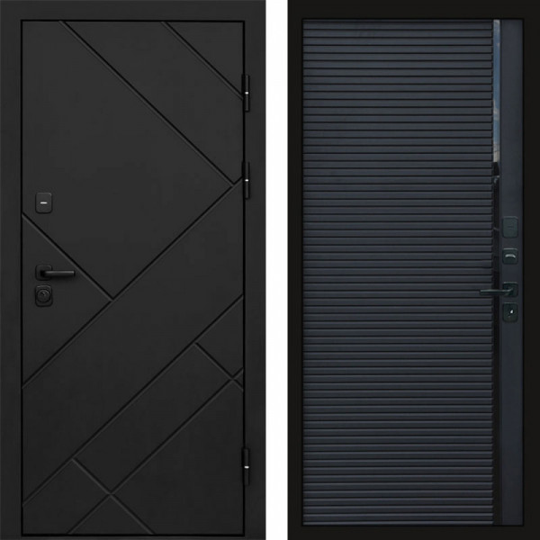 Входная дверь Termo-Door Стоун Блэк - Porte black