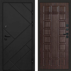 Входная дверь Termo-Door Стоун Блэк - Престиж венге