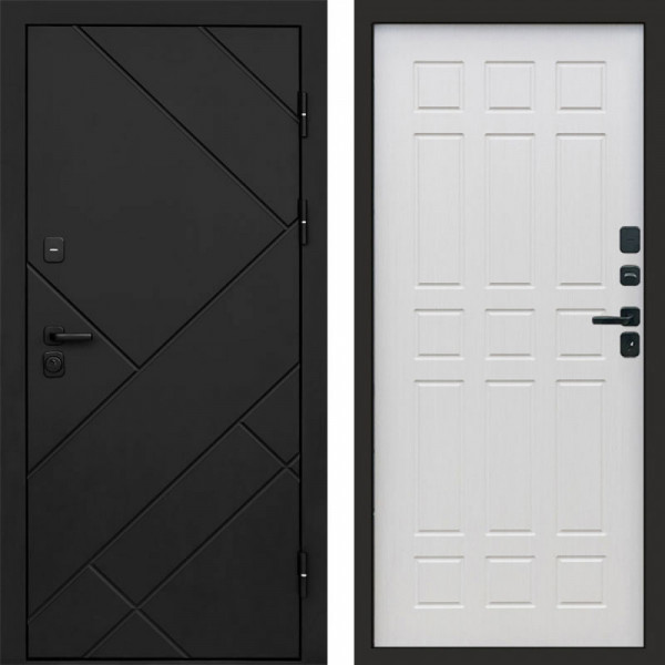 Входная дверь Termo-Door Стоун Блэк - Спарта лиственница