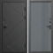 Входная дверь Termo-Door Стоун Блэк - Страйп Грей Софт