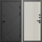 Входная дверь Termo-Door Стоун Блэк - Страйп Слоновая Кость