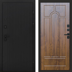 Входная дверь Termo-Door Твист Блэк - Арка дуб