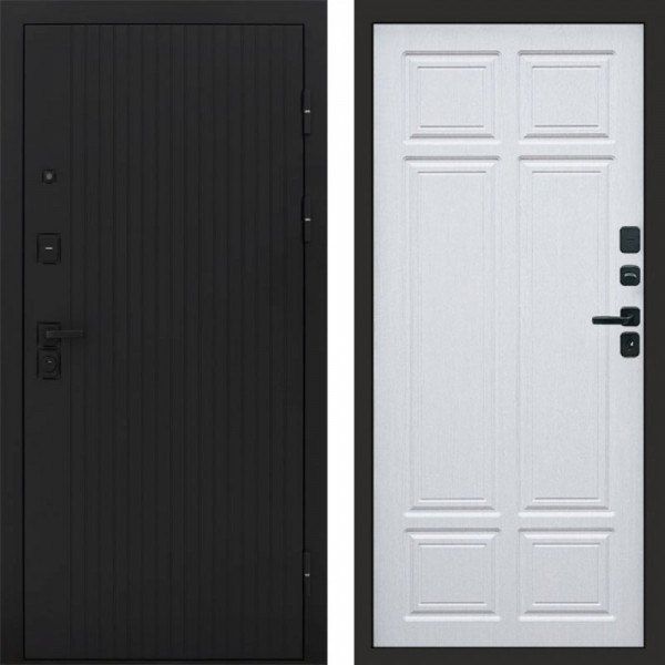 Входная дверь Termo-Door Твист Блэк - Без серии Лиственница премиум