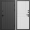 Входная дверь Termo-Door Твист Блэк - Горизонт белый