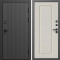Входная дверь Termo-Door Твист Блэк - Гранд Слоновая кость