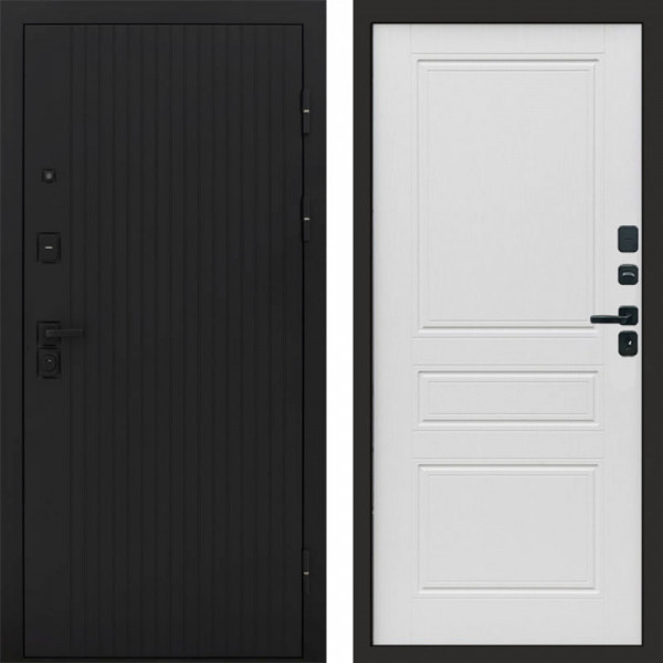 Входная дверь Termo-Door Твист Блэк - Классика лиственница