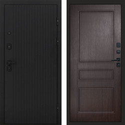 Входная дверь Termo-Door Твист Блэк - Классика венге