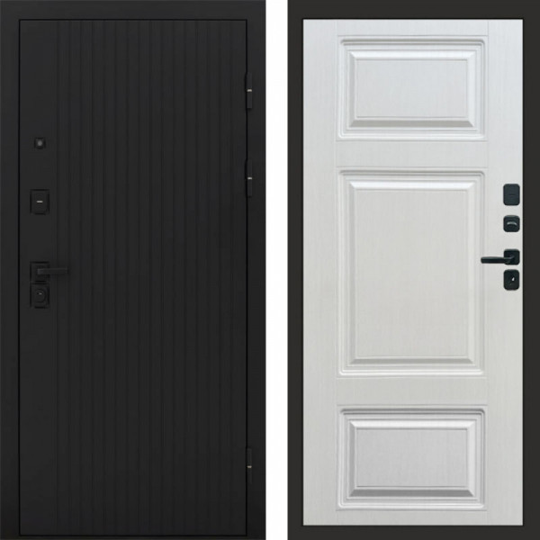 Входная дверь Termo-Door Твист Блэк - Лион Лиственница