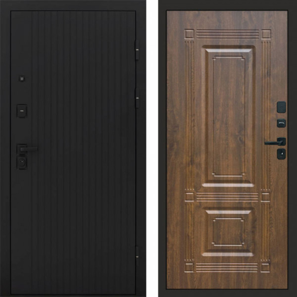 Входная дверь Termo-Door Твист Блэк - Мадрид Дуб