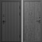 Входная дверь Termo-Door Твист Блэк - Мастино Бетон темный