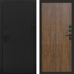 Входная дверь Termo-Door Твист Блэк - Мастино Дуб