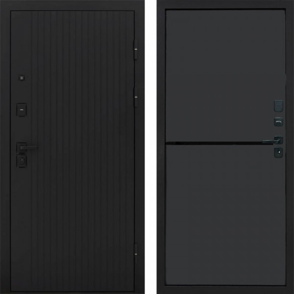 Входная дверь Termo-Door Твист Блэк - Нео Графит