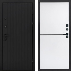 Входная дверь Termo-Door Твист Блэк - Нео White